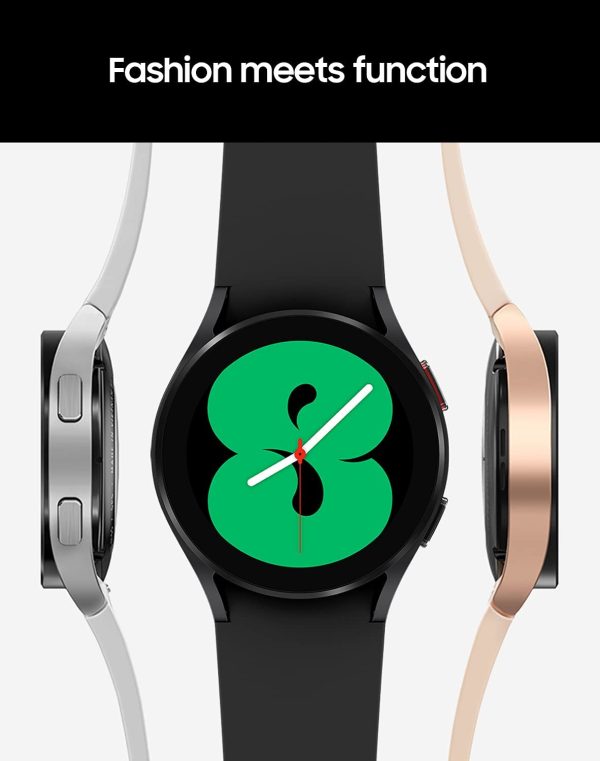 SAMSUNG Galaxy Watch 4 44mm Smartwatch with Tracker for Health Fitness Running Sleep Cycles GPS Fall Detection Bluetooth GPS Version - Black - R870 - Image 4