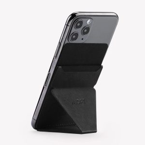 MOFT X Stick On Phone Stand & Wallet - MS007S - Black