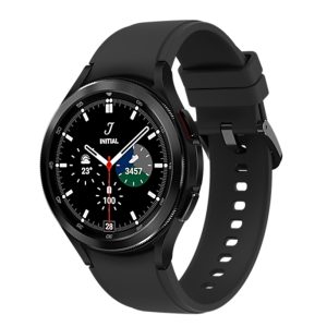 SAMSUNG Galaxy Watch 4 Classic 46mm Smartwatch with Health Fitness Running Sleep Cycles Bluetooth GPS Version - Black - R890