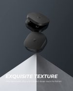 SoundPEATS True Air 2 Plus Wireless Earbuds Qualcomm QCC3040 Bluetooth 5.2 Headphones Wireless Earphones with aptX-Adaptive, TrueWireless Mirroring, 4-Mic and CVC Noise Cancellation, Total 25 Hours - Black - AMT - Image 8