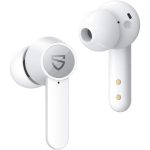 SoundPEATS Q True Wireless Earbuds Bluetooth 5.0 Headphones with Wireless Charging Case in-Ear Stereo Earphones, 4-Mic, 10mm Driver, Premium Sound, Touch Control, 7Hrs Playtime - White