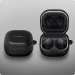 Galaxy Buds 2 Pro 2022 / Buds 2 / Buds Pro / Buds Live Case Spigen Classic Fit - Matte Black - ASD01444 - Image 2