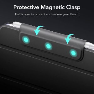 iPad mini 6 2021 Rebound Magnetic Smart Case Convenient Magnetic Attachment Supports Pencil Pairing & Charging - Black - Image 7
