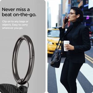 Galaxy Buds 2 Pro 2022 / Buds 2 / Buds Pro / Buds Live Case Spigen Classic Fit - Matte Black - ASD01444 - Image 6