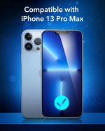 Apple iPhone 13 Pro Max Armorite Super Tough Glass Protector 2 PACK with Easy Installation Frame by ESR - Image 2