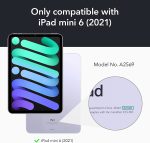 iPad mini 6 2021 Rebound Magnetic Smart Case Convenient Magnetic Attachment Supports Pencil Pairing & Charging - Black - Image 3