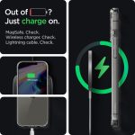 Apple iPhone 13 Pro Max Ultra Hybrid TPU + PC Case by Spigen - ACS03204 - Crystal Clear - Image 4