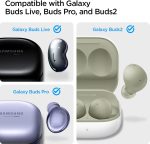 Galaxy Buds 2 Pro 2022 / Buds 2 / Buds Pro / Buds Live Case Spigen Classic Fit - Matte Black - ASD01444 - Image 4