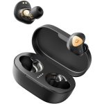 SoundPEATS Truengine 3 SE Wireless Earbuds with Dual Dynamic Drivers, 30 Hours Playtime, Touch Control, Bluetooth Headphones with Dual Mic, Stereo Sound in-Ear Earphones, Compact Charging Case - Black