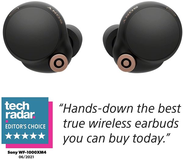 Sony WF-1000XM4 Industry Leading Noise Canceling Truly Wireless Earbud Headphones - Black - Local Warranty Variant - Image 9