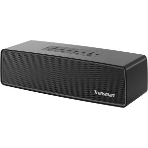 Tronsmart Studio 30W Bluetooth Home Speaker, Metal Wireless Speakers, Lossless High Fidelity with 20W Subwoofer, Sync Up to 100+ Speakers, 15H, USB-C, Waterproof, Indoors Outdoors - Black