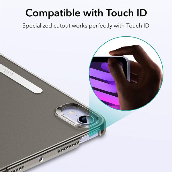 iPad mini 6 2021 Ascend Trifold Hard Smart Case by ESR - Black - Image 7