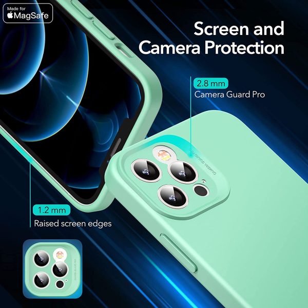 Apple iPhone 12 Pro MagSafe Cloud Super Soft Case by ESR - Cool Mint - Image 5
