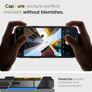 Apple iPhone 13 Pro Max Ultra Hybrid Matte TPU + PC Case by Spigen - ACS03619 - Frost Black - Image 3