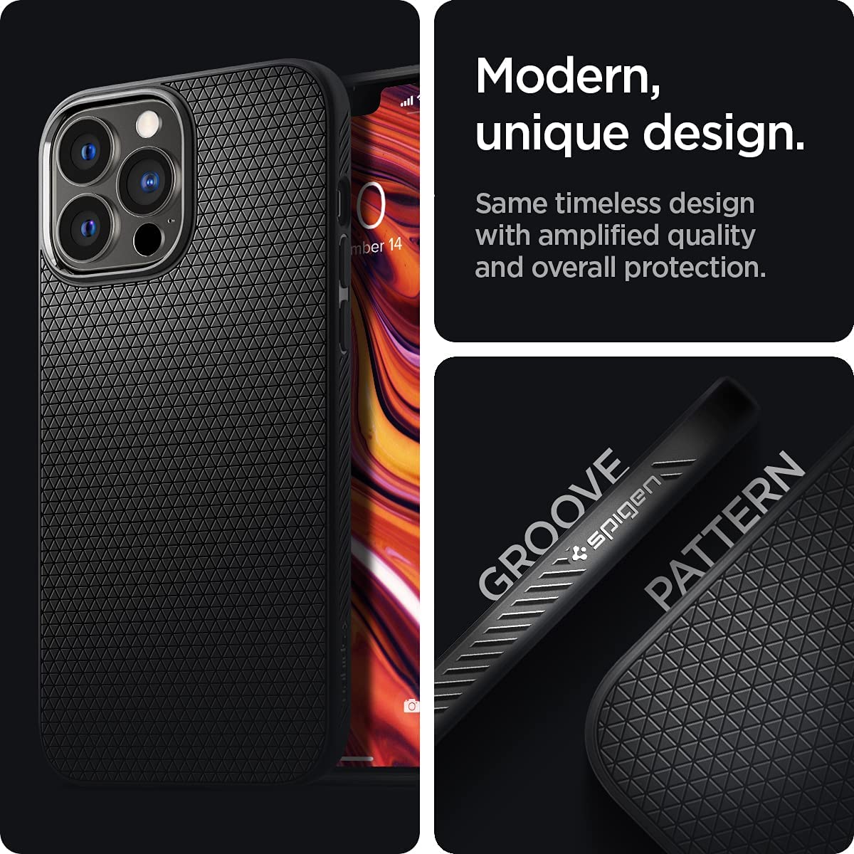 Apple Iphone 11 6.1'' Spigen Liquid Air TPU Case Cover, Black