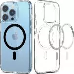 Apple iPhone 13 Pro Ultra Hybrid Mag MagSafe Enabled Case by Spigen - ACS03268 - Black