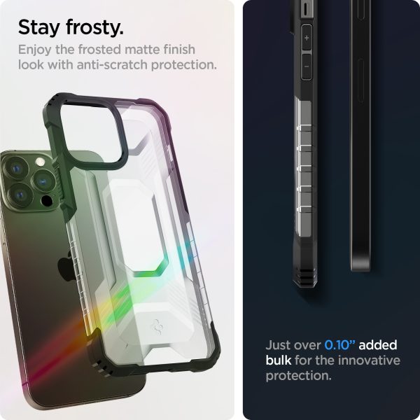 id_ip13pro_13promax_nf_03 Apple iPhone 13 Pro Max Nitro Force Rugged Case by Spigen - ACS03227 - Matte Black - Image 5