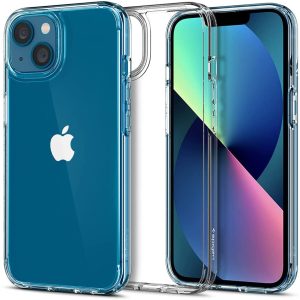 Apple iPhone 13 Ultra Hybrid TPU + PC Case by Spigen - ACS03522 - Crystal Clear