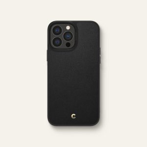 Apple iPhone 13 Pro Max Leather Brick by CYRILL Spigen - ACS03175 - Black - Image 4