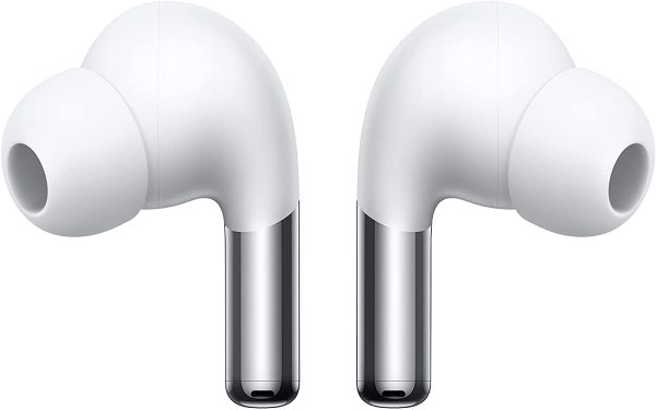 OnePlus Buds Pro Wireless Earbuds with Charging Case, IP55, Smart Adaptive Noise Cancellation Sound - Glossy White - Image 3