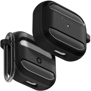 Apple Airpods 3 Case Spigen Rugged Armor - Matte Black - ASD01978