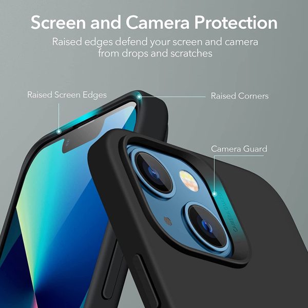 Apple iPhone 13 Cloud Super Soft Case by ESR - Black - Image 2