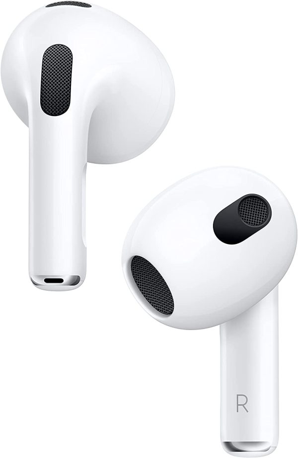 Apple Airpods 3 with Spatial Audio, Adaptive EQ, All-new contoured design, Force Sensor, upto 6 hours single charge, MagSafe Charging - White - MPNY3AMA - Image 5