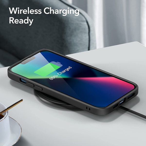 Apple iPhone 13 Cloud Super Soft Case by ESR - Black - Image 4