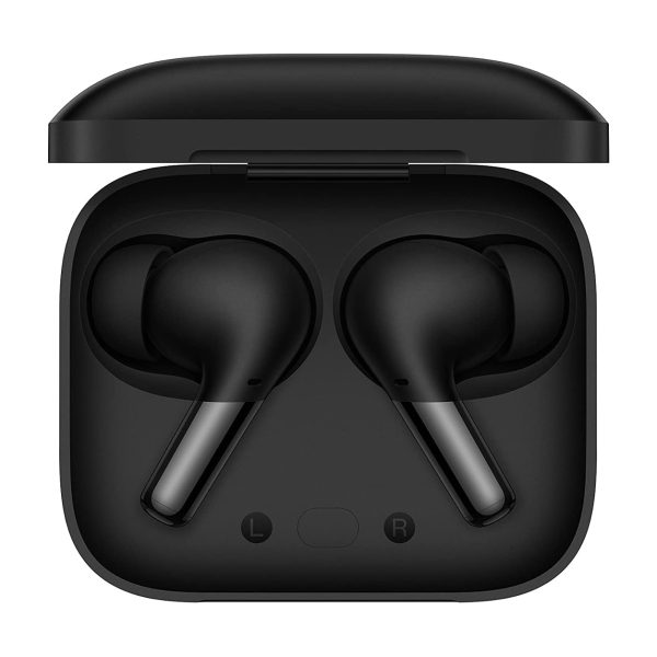 61qWZTAz1lL._AC_SL1500_ OnePlus Buds Pro Wireless Earbuds with Charging Case, IP55, Smart Adaptive Noise Cancellation Sound - Matte Black - Image 1