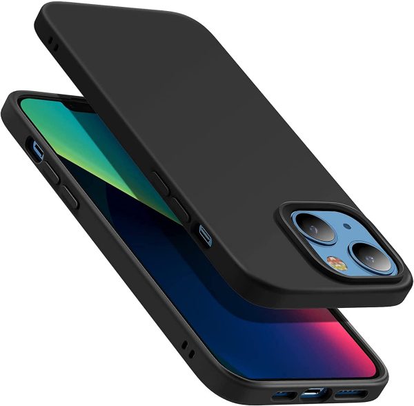 Apple iPhone 13 Cloud Super Soft Case by ESR - Black - Image 1