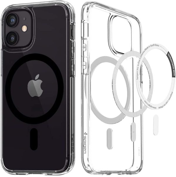 Apple iPhone 12 / iPhone 12 Pro Ultra Hybrid Mag Case by Spigen - ACS02626 - Black - Image 1