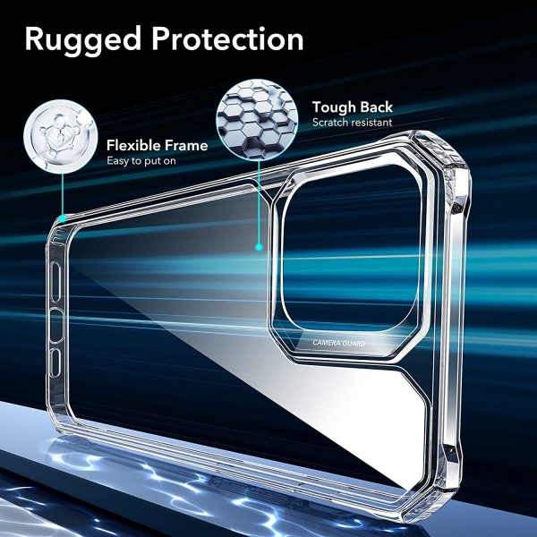 Apple iPhone 13 Air Armor Rugged TPU Case - Clear - Image 2