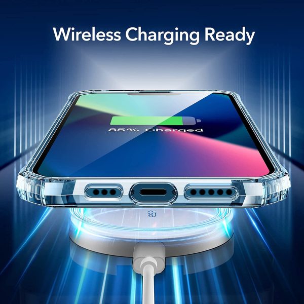 Apple iPhone 13 Air Armor Rugged TPU Case - Clear - Image 3