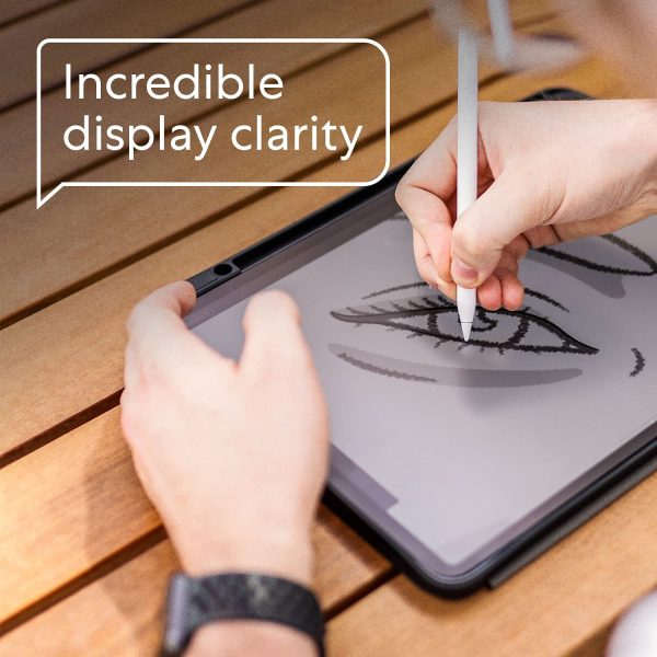 iPad Pro 12.9 2021 Paperlike Gen 2 Matte Screen Protector for Drawing, Writing, and Note-taking - Also for iPad Pro 12.9 2020 & 2018 - 2 PACK - Image 2