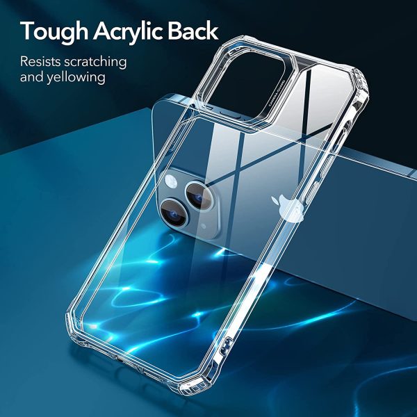 Apple iPhone 13 Air Armor Rugged TPU Case - Clear - Image 4