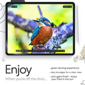 iPad Pro 12.9 2021 Paperlike Gen 2 Matte Screen Protector for Drawing, Writing, and Note-taking - Also for iPad Pro 12.9 2020 & 2018 - 2 PACK - Image 6