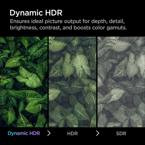 Spigen PowerArc 8K HDMI Cable, 48Gbps Ultra High Speed HDMI 2.1 Certified, 8K/60Hz 4K/120Hz Dynamic HDR eARC Dolby Vision HDMI Cord Xbox PS5 PS4 - 2M - 6.6 Feet - ACA02336 - Image 8