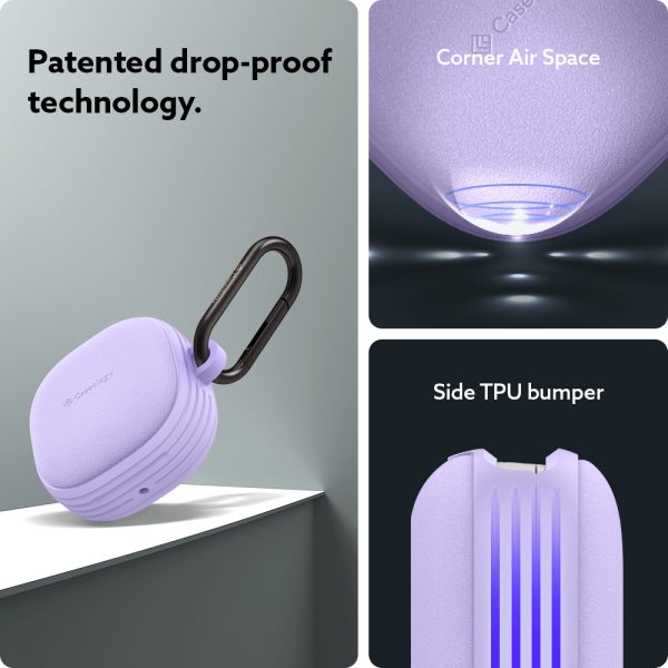 Galaxy Buds 2 Pro 2022 / Buds 2 / Buds Pro / Buds Live Case Caseology Vault - Lavender Violet - ACS03369 - Image 6