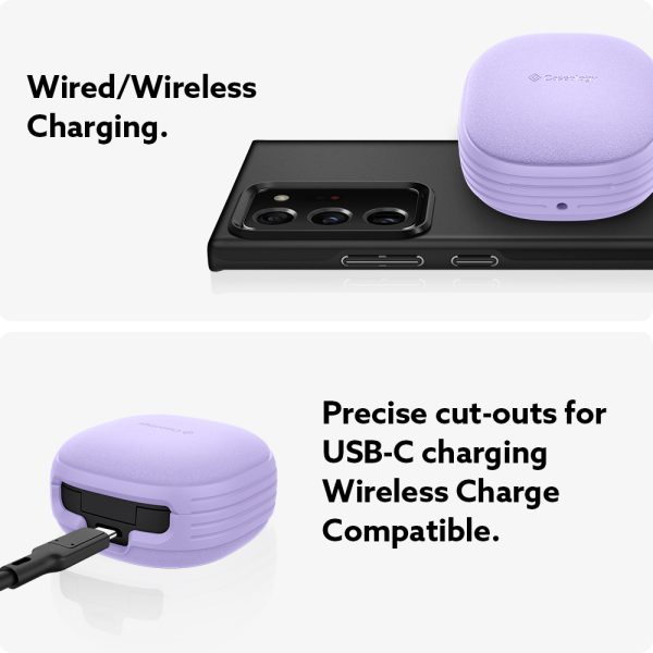 Galaxy Buds 2 Pro 2022 / Buds 2 / Buds Pro / Buds Live Case Caseology Vault - Lavender Violet - ACS03369 - Image 4