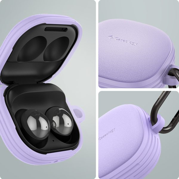Galaxy Buds 2 Pro 2022 / Buds 2 / Buds Pro / Buds Live Case Caseology Vault - Lavender Violet - ACS03369 - Image 5