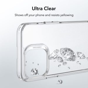 Apple iPhone 13 Pro Ice Shield Echo Tempered Glass Case by ESR - Matte Clear - Image 3