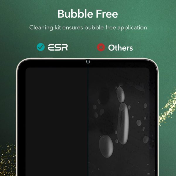 iPad mini 6 Super Tough Super Clear Tempered Glass by ESR - 1 PACK - Image 5