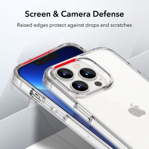 Apple iPhone 13 Pro Ice Shield Echo Tempered Glass Case by ESR - Matte Clear - Image 4