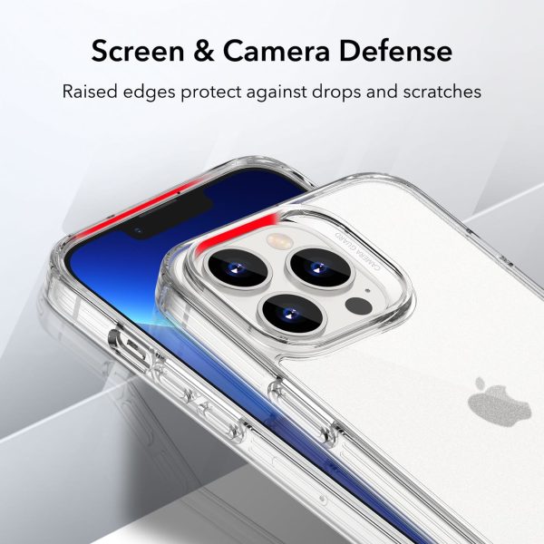Apple iPhone 13 Pro Ice Shield Echo Tempered Glass Case by ESR - Matte Clear - Image 4