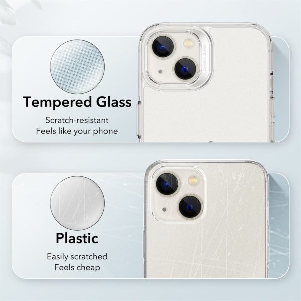 Apple iPhone 13 Ice Shield Echo Tempered Glass Case by ESR - Matte Clear - Image 5