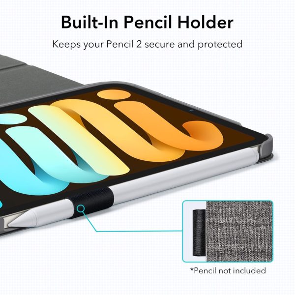 iPad mini 6 2021 Urban Premium Folio Case with Pencil Holder - Twilight - Image 5