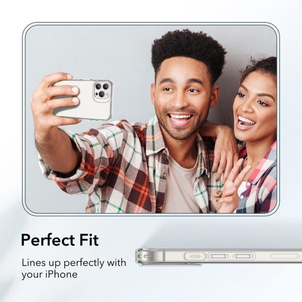 Apple iPhone 13 Pro Ice Shield Echo Tempered Glass Case by ESR - Matte Clear - Image 6