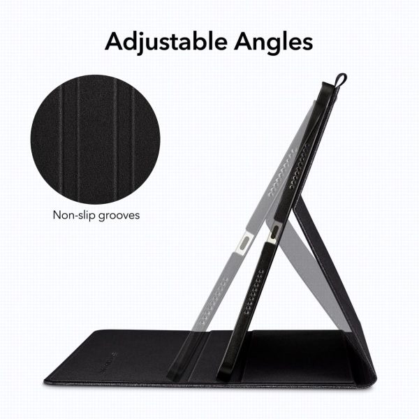 iPad mini 6 2021 Urban Premium Folio Case with Pencil Holder - Black Charcoal - Image 6