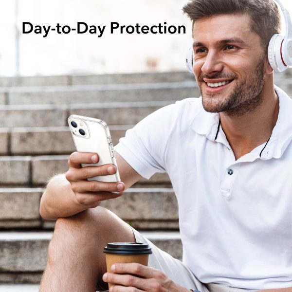 Apple iPhone 13 Ice Shield Echo Tempered Glass Case by ESR - Matte Clear - Image 8