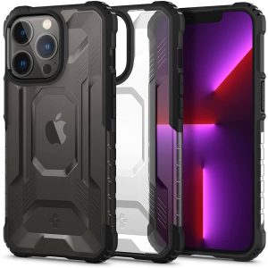 Apple iPhone 13 Pro Nitro Force Rugged Case by Spigen - ACS03282 - Matte Black
